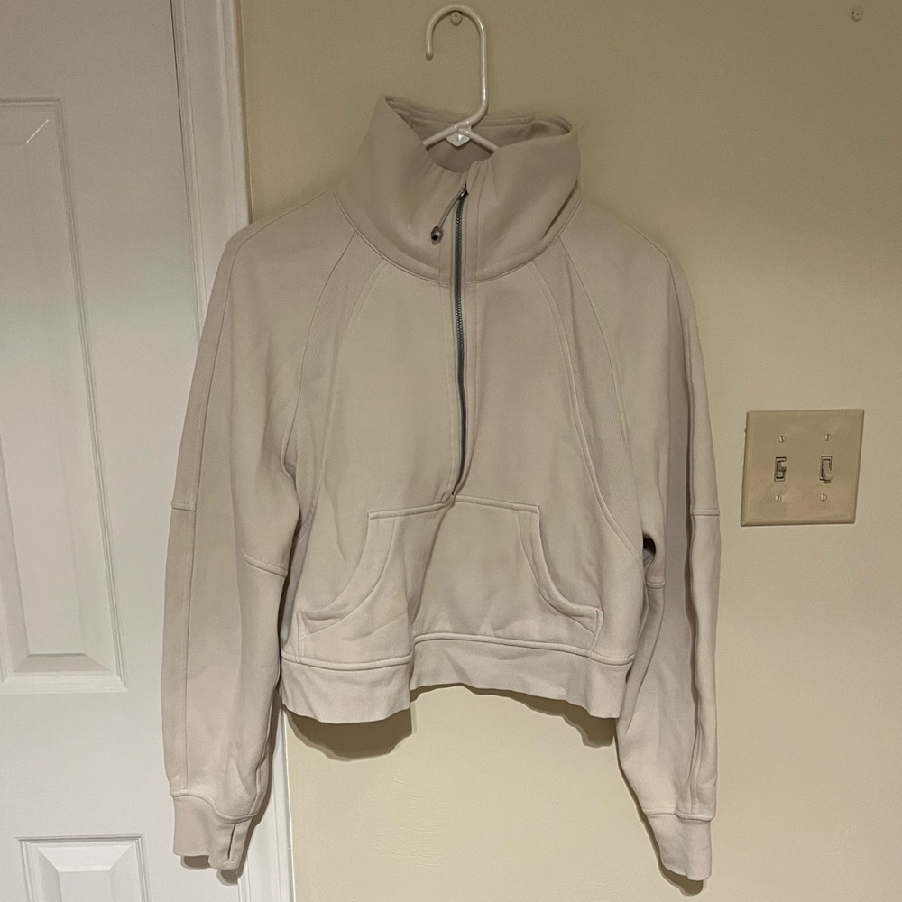 lululemon athletica Cream Hoodie